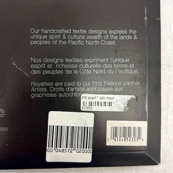 magenta moon mask silk teal blue luxury scarf wrap - Picture 13 of 16